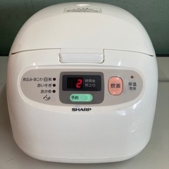 美品　SHARP　電子ジャー炊飯器　KS-ZH10 セラミックホ...