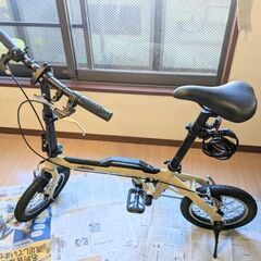 折りたたみ自転車（LOG OUTRUNK）