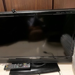 三菱　液晶テレビ　ちゃんと動きます