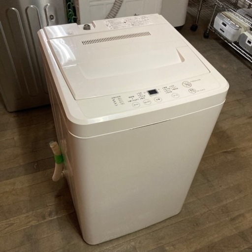 《商談中》C-2   北海道　帯広　洗濯機　無印良品　AQW-MJ45   2016   アクア　4.5kg   白　ホワイト