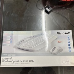Microsoft ワイヤレス オプティカル デスクトップ 1000