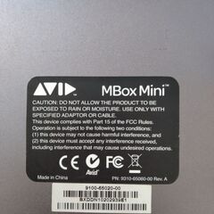 AVID MBox Mini（オーディオインターフェース）