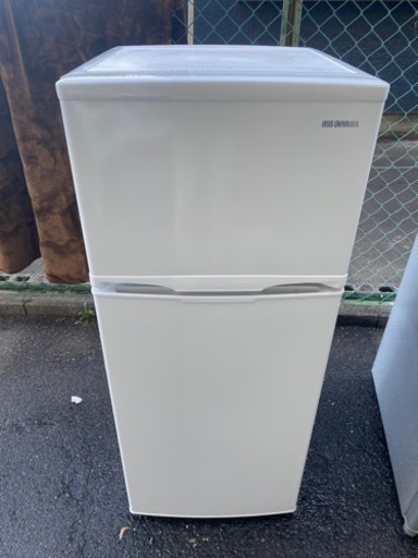 【2】アイリスオーヤマ　2ドア冷蔵庫　19年製  0214-3