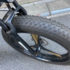 【中古】FOREKNOW_ファットバイク_26×4.0_ブラック