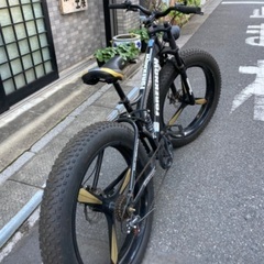 【中古】FOREKNOW_ファットバイク_26×4.0_ブラック