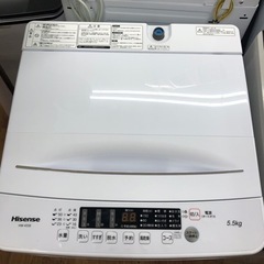 安心の1年保証付！！【Hisense(ハイセンス)】全自動洗濯機売ります！取りに