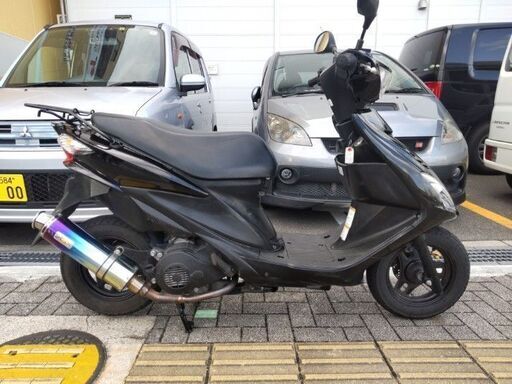 アドレスV125S リアライズ製チタンマフラー付・バッテリー・R