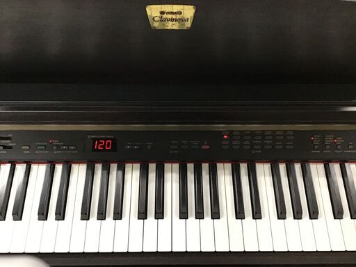 23Y051 ジ 【引取り限定】 札幌 YAMAHA ヤマハ Clavinova グラビノーバ 電子ピアノ CLP-120 椅子付き 音出し確認済み 中古
