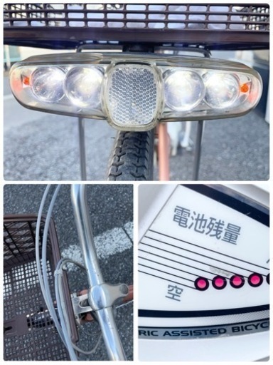 受付終了です】GM680 Panasonic 電動アシスト自転車 Lithium viviDX 26