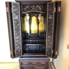 値下げ】黒檀の仏壇