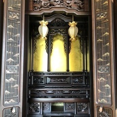 御仏壇　アンティーク家具　お値下げしました 家具調仏壇 ビアンコ ダーク 上下セット | 創価学会仏壇＆仏具専門店