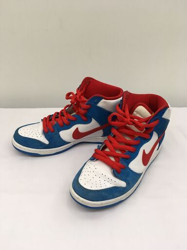 ★ジモティー割引有★ NIKE スニーカー SB DUNK HIGH ドラえもん CI2692-400 27.5cm 中古品