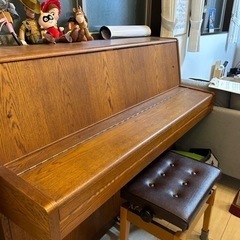 ATLAS日本製アップライトピアノ ブラウンお値下げしました。