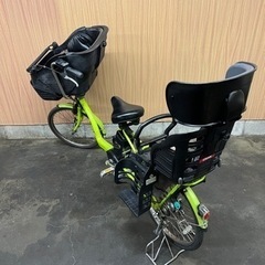 格安‼️ 子供2人乗せ 電動自転車 Panasonic ギュットミニ 黒 20インチ