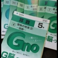 中学受験問題集‼️G脳グノーブル問題集🌸未使用新品です。
