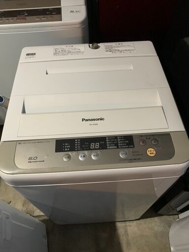 ☺最短当日配送可♡無料で配送及び設置いたします♡Panasonic 洗濯機 NA-F60B8 5キロ 2014年製☺パナ001