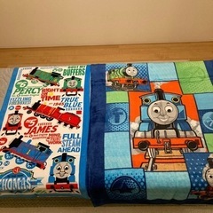 機関車トーマスの毛布とタオルケット