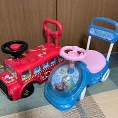 中古　室内で使用　子供用車　2台