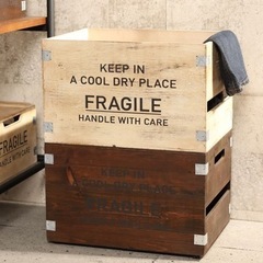 【決定済み】フラジール　ヴィンテージ木製ボックス　3個