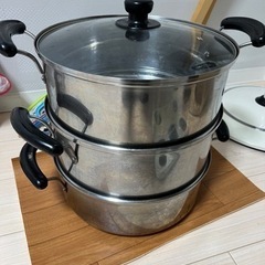 3段蒸し鍋