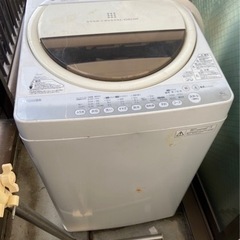 洗濯機6キロ　ジャンク