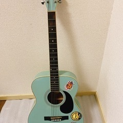 アコースティックギター  水色 Lumber