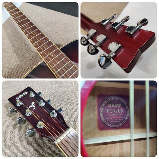 YAMAHA FG720S BL アコースティックギター ヤマハ純正ケース付 美品 YAMAHA アコースティックギター FG720S BL 専用ケース付き Yahoo