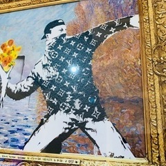 売約済正規品 DEATH NYC 世界限定100枚 ルイヴィトン バンクシー 1点物