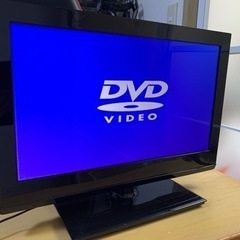 19インチ DVD内蔵型テレビ PC接続可
