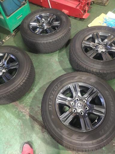 ハイラックスgun125 純正タイヤホイール265/65R17 | amidomil.com.br