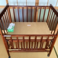 ヤトミ ミニ ベビーベッド 子供用品の中古が安い！激安で譲ります  