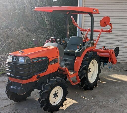 鹿児島発　クボタ　20馬力　ディーゼルトラクターGB200　パワステ　モンローオート　キャノピー