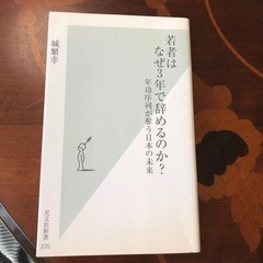 若者はなぜ3年で辞めるのか？　本　年功序列が歌う。日本の未来