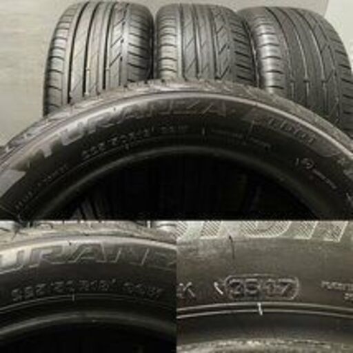 BS TURANZA T001 225/50R18 18インチ 夏タイヤ 4本 バリ溝 ミニクロスオーバー BMW/X1 C-HR ヴェゼル等 　(VTJ572)クレジットカード QRコード決済可能 BS TURANZA T001 225/50R18 18インチ 夏タイヤ 4本 バリ溝 ミニクロス