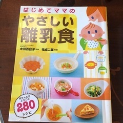 はじめてのママのやさしい離乳食　本　あかちゃんがよろこぶ280レシピ