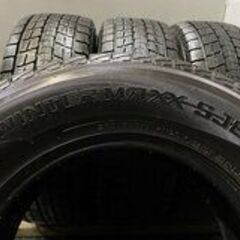 DUNLOP WINTER MAXX SJ8 265/65R17 17インチ スタッドレス 4本 バリ溝 パジェロ ランクルプラド ハイラックスサーフ等　(VTH687)クレジットカード QRコード決済可能