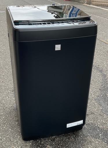 【RKGSE-923】特価！ハイセンス/Hisense/5.5kg洗濯機/HW-G55E7KK/中古/2021年製/当社より近隣無料配達OK！