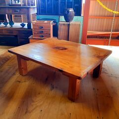 素朴な座卓 ローテーブル 木製テーブル　/TJ-0823 2F