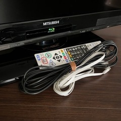 ブルーレイレコーダー内蔵 三菱32インチテレビ