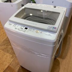 【愛品館市原店】AQUA 2021年製 7.0Kg洗濯機 AQW...