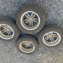 175/80/R15 パジェロミニ ホイール&タイヤ4本