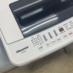 リサイクルショップどりーむ荒田店 NO5506 洗濯機 ハイセンス 4．5 