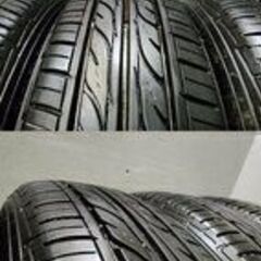 【DUNLOP ENASAVE EC202 175/65R14】夏タイヤ【PRD V7 14インチ 5.5J4HPCD100+38】パッソ ヴィッツ bB等　(VTL718)クレジットカード QRコード決済可能