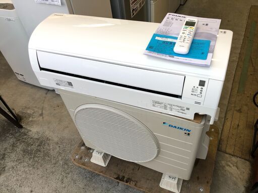 動作保証あり】DAIKIN 2022年 2.2kw 6畳用 冷暖房ルームエアコン