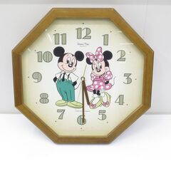 ■ディズニー　ミッキー＆ミニー　壁掛け時計　ミッキーマウス