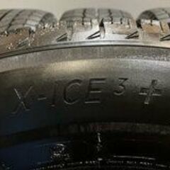 MICHELIN X-ICE 3+ 225/65R17 17インチ スタッドレス 4本 2018年製 バリ溝 エクストレイル ハリアー レクサスNX等　(MTH283)クレジットカード QRコード決済可能