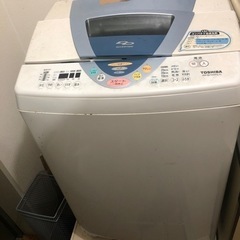TOSHIBA 洗濯機あげます。