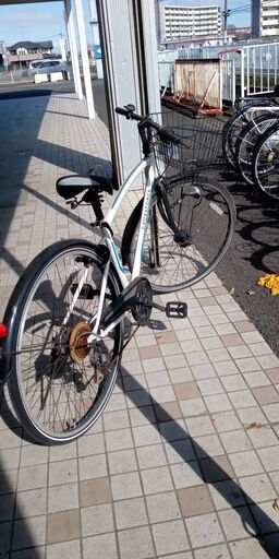 ★ジモティ割あり★  自転車 27インチ 白 クリーニング済み SJ1490