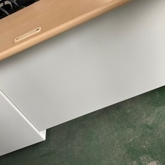PLUS FLATLINE フラットライン 片袖机 幅140cm (オフィスデスク 