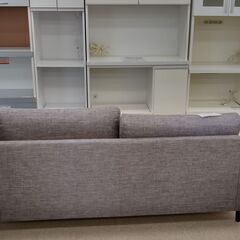 ☆ジモティ割あり☆ ソファー ツィード H75×D85×W175 クリーニング済み